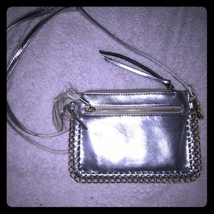Mini grey purse